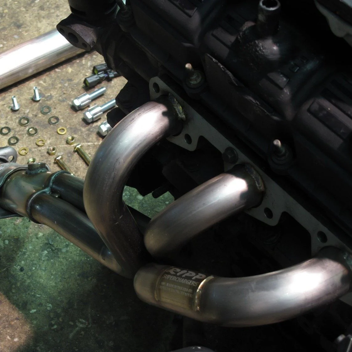 2007-2011 JEEP Wrangler RIPP Headers Stainless Long-Tube with Cats - Image 3