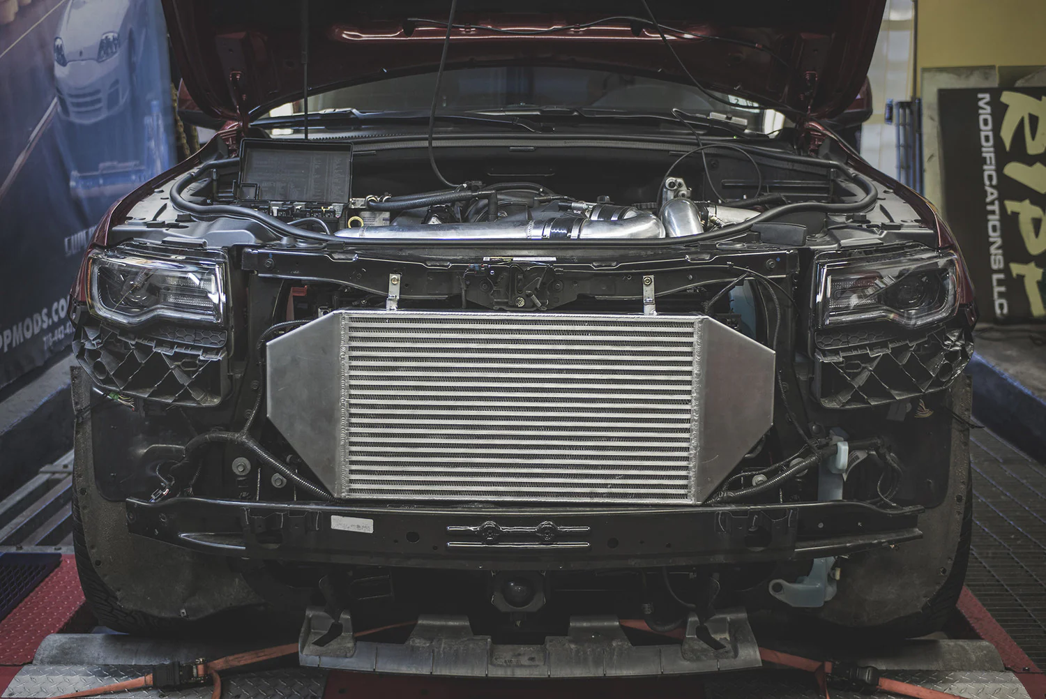 2012-2018 6.4 SRT Jeep Grand Cherokee Gen2 Intercooler and Piping Kit - Image 3